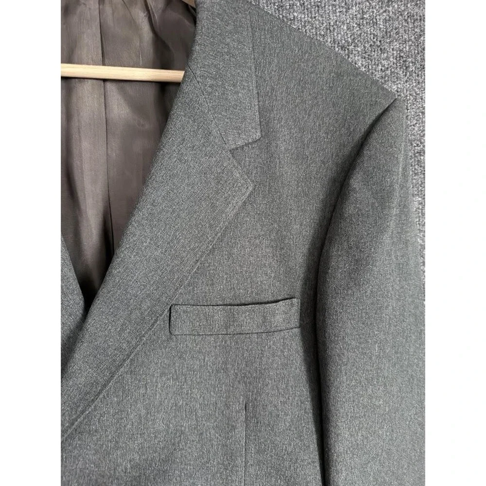 Vintage Sears The‎ Comfort Suit Blazer Mens Extra Large Gray Two Button 90s
